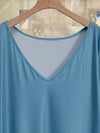 Vestido Mujer Azul Verano Largo Boho 2020