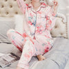 Pijamas de Seda Satinada para Mujer