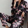 Pijamas de Seda Satinada para Mujer